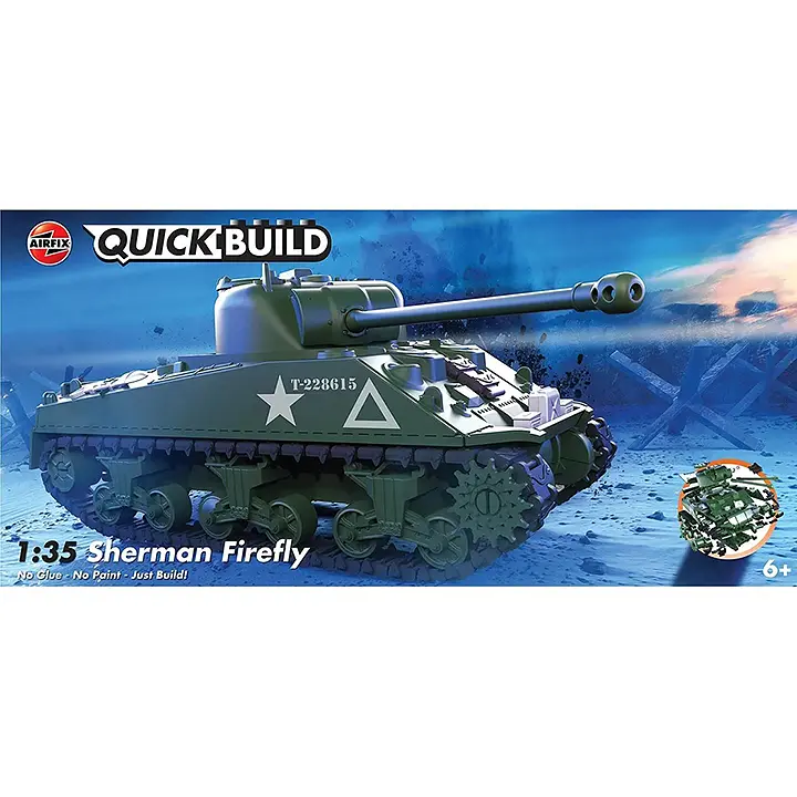 Airfix Quickbuild - Sherman Firefly -Réf J6042