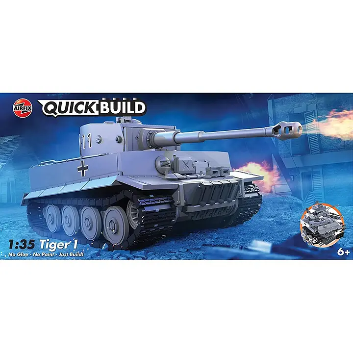 Airfix Quickbuild - Tiger 1 Tank - Réf J6041