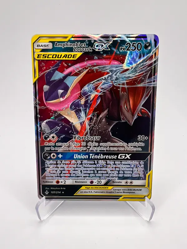 Amphinobi et Zoroark GX 107/214 - Tonnerre Perdu