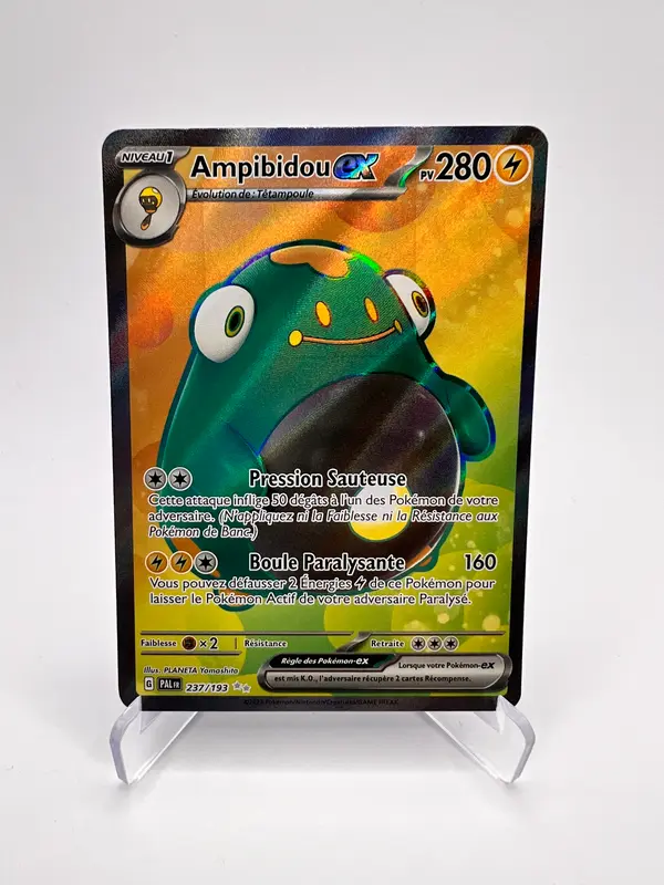 Ampibidou ex 237/193 - Évolutions à Paldea – Evolutions A Paldea – Carte Pokémon Ultra Rare