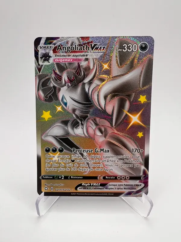 Angoliath VMAX SV117/SV122 – Carte Pokémon Shiny