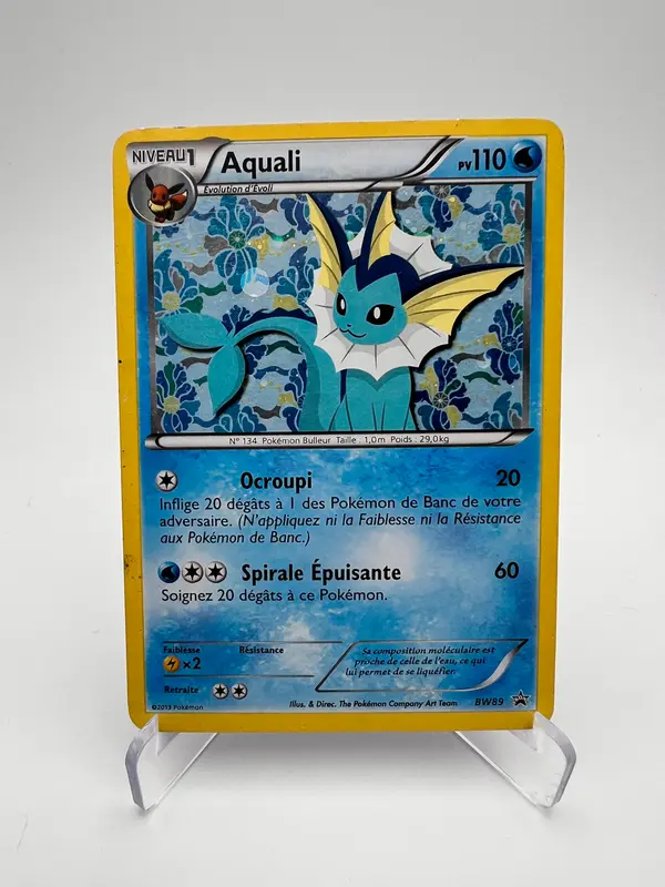 Aquali BW89 – Promo Black Star Noir & Blanc – FR – État