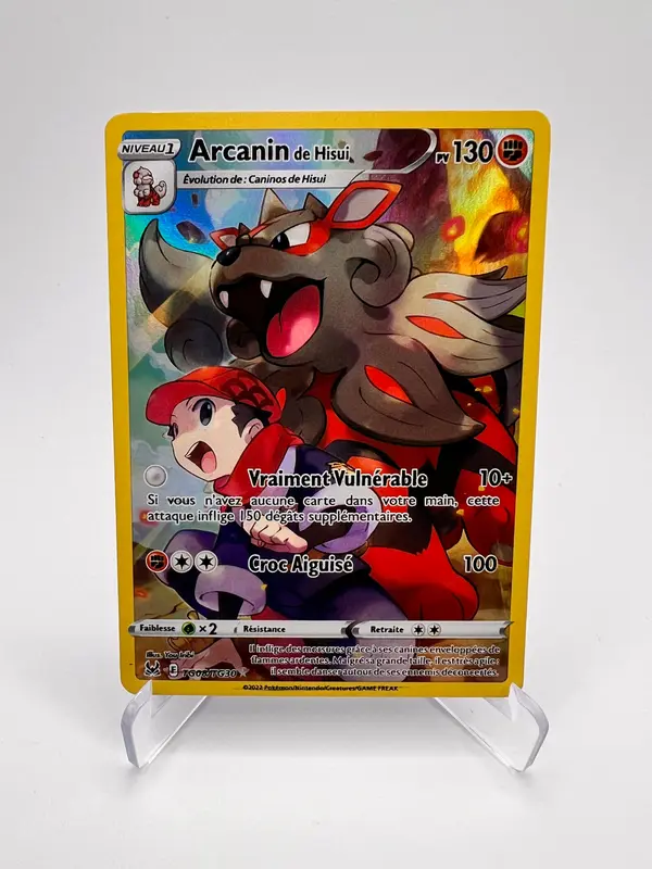 Arcanin de Hisui TG08/TG30 - Origine Perdue – Origine Perdue – Carte Pokémon Trainer Gallery