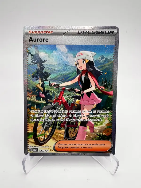 Aurore 129/094 – SIR – Flammes Fantasmagoriques – NM – Carte Pokémon