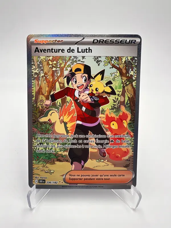 Aventure de Luth 236/182 – SAR – Rivalités Destinées – NM – Carte Pokémon