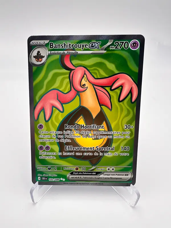 Banshitrouye ex 102/086 – Chaos Ascendant – FR – Near Mint – Ultra Rare