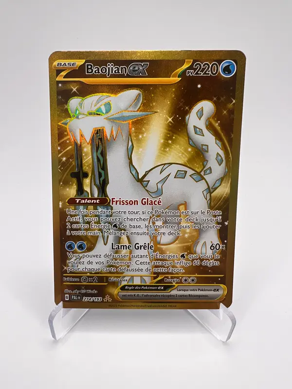 Baojian ex 274/193 - Évolutions à Paldea – Evolutions A Paldea – Carte Pokémon Hyper Rare