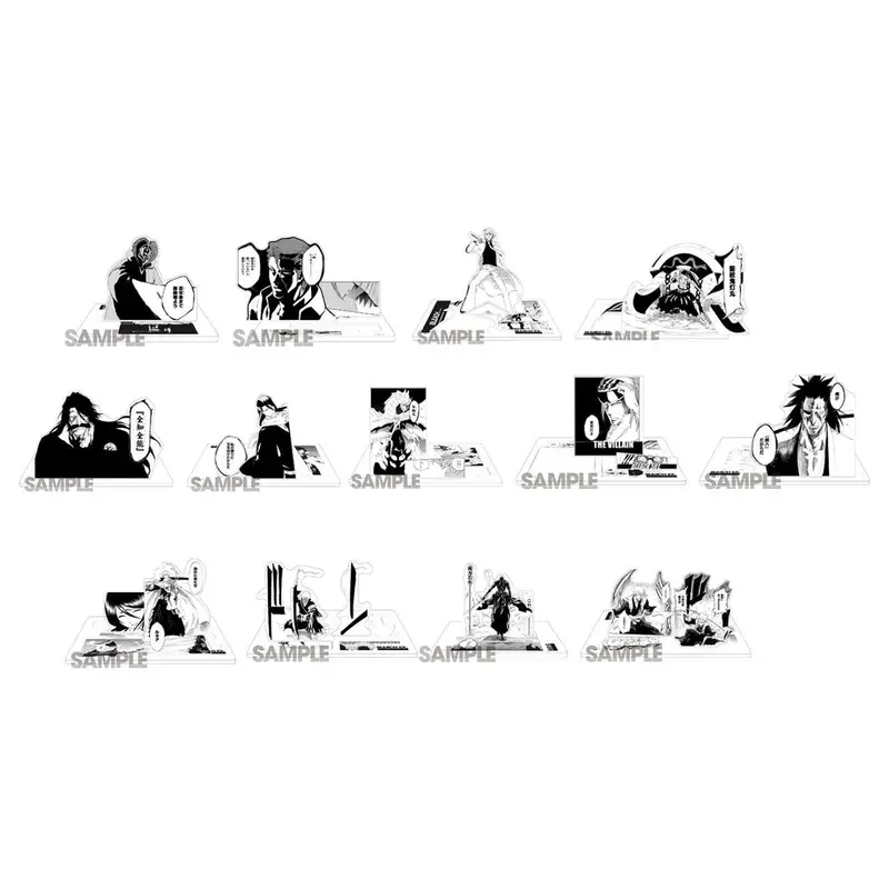 Bleach Ex. - Collection de dioramas en acrylique 1 type