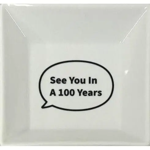 Bleach Klub Outside - Assiette "See You In a 100 years"