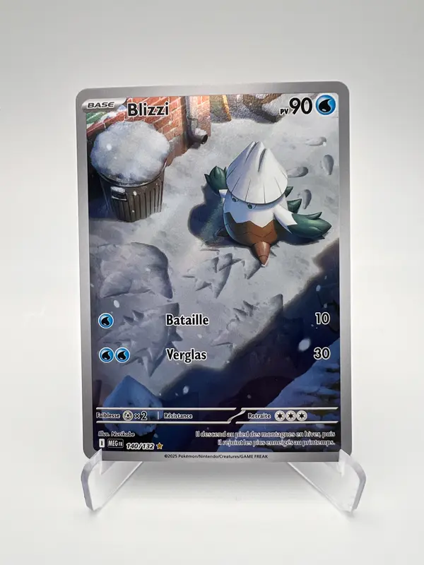 Blizzi 140/132 – Méga-Évolution – FR – Illustration Rare – Near Mint