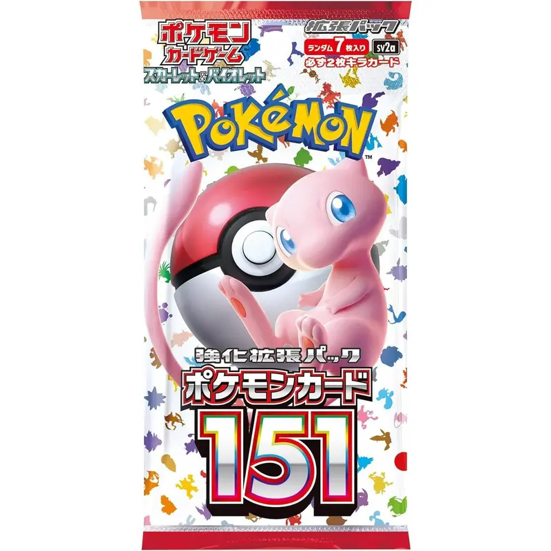 Booster Pokemon Scarlet & Violet - 151 (sv2a)
