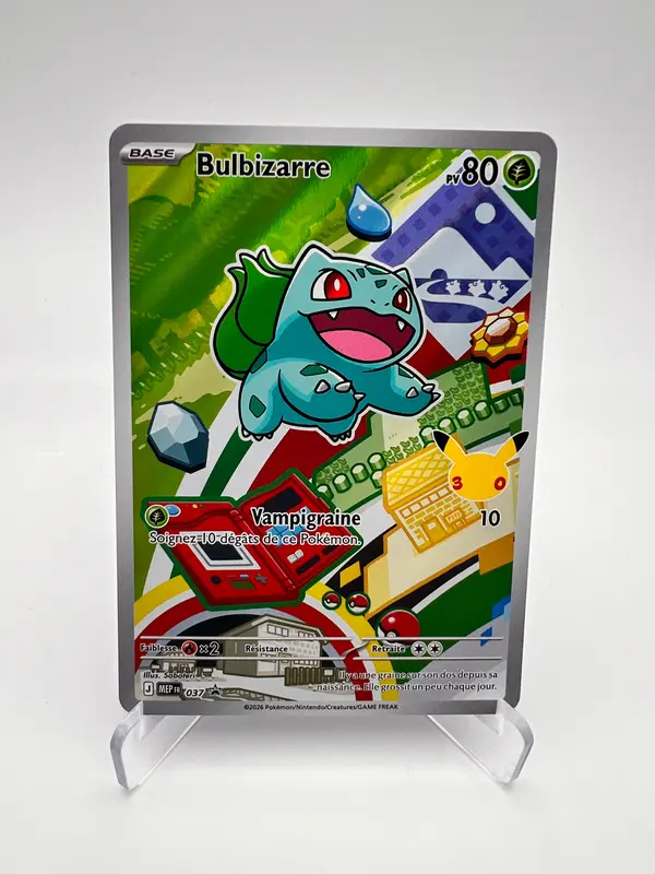 Bulbizarre 037  – Starter 30 ans – Near Mint