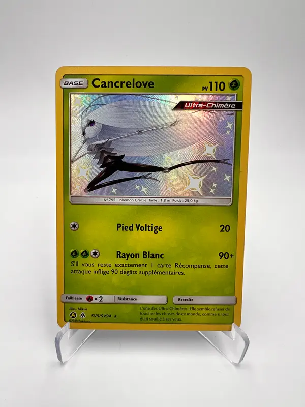 Cancrelove SV5/SV94 – Shiny – Destinées Occultes – NM – Carte Pokémon