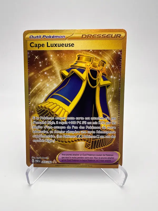 Cape Luxueuse 265/182 – Gold – Faille Paradoxe – NM – Carte Pokémon