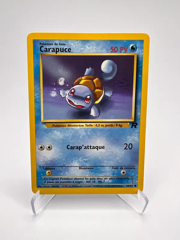 Carapuce 68/82 - Team Rocket
