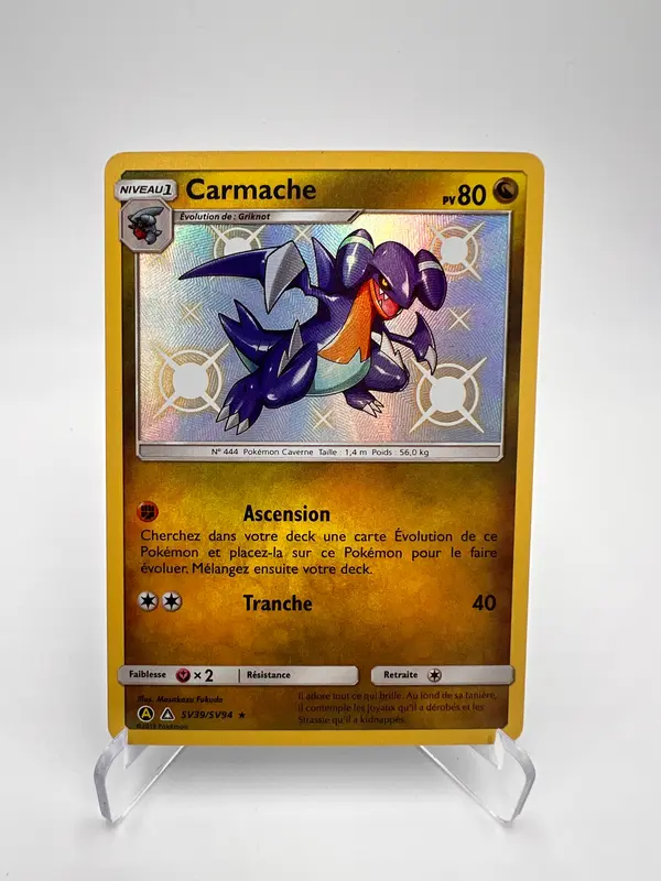 Carmache SV39/SV94 – Shiny – Destinées Occultes – NM – Carte Pokémon
