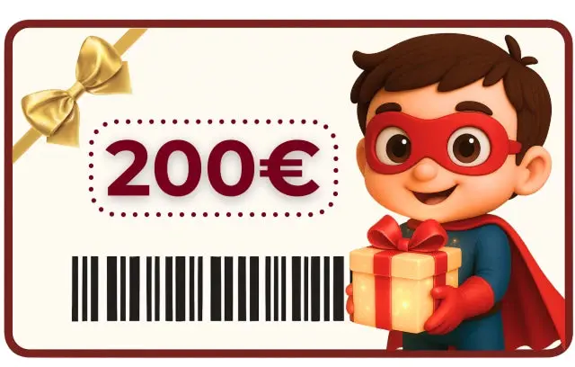 Carte Cadeau 200,00 € | Saiko-Shop