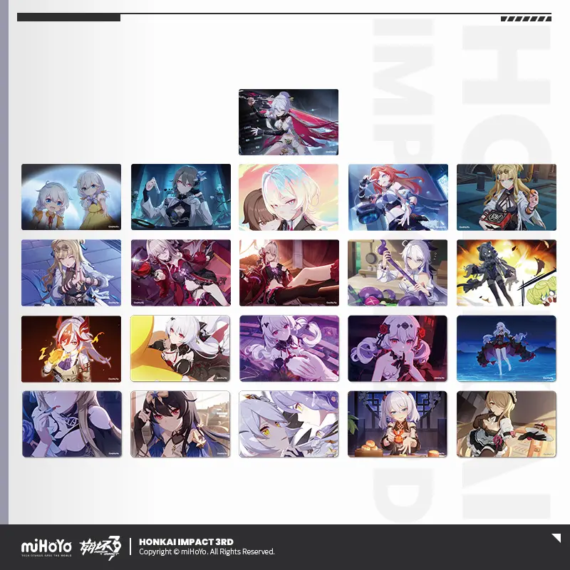 Carte Lenticulaire [Honkai Impact 3rd] - CG series