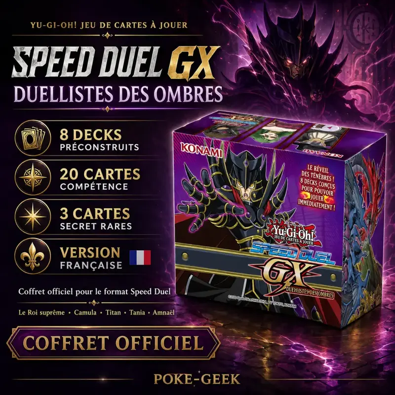 Coffret - Yu-Gi-Oh! - Speed Duel Gx