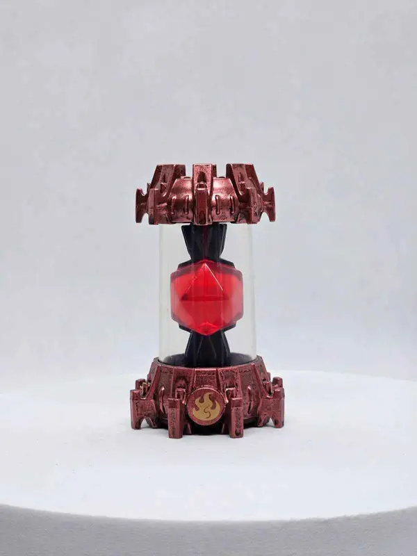 Cristal  Feu Fire, Skylanders Imaginators, Activision, 2016, 7cm Reset