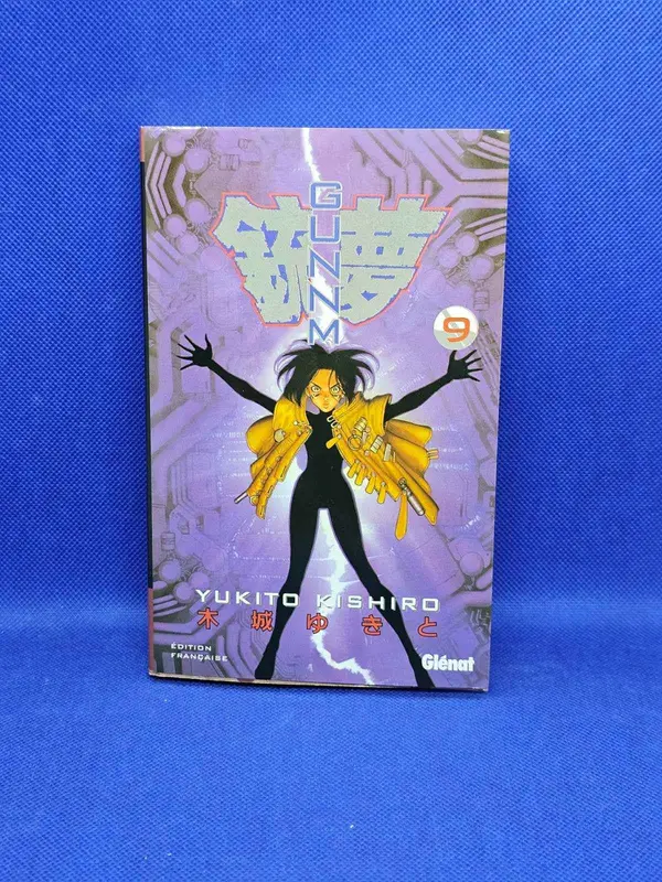 Gunnm Tome 9 Yukito Kishiro Glénat ancienne édition française 1998
