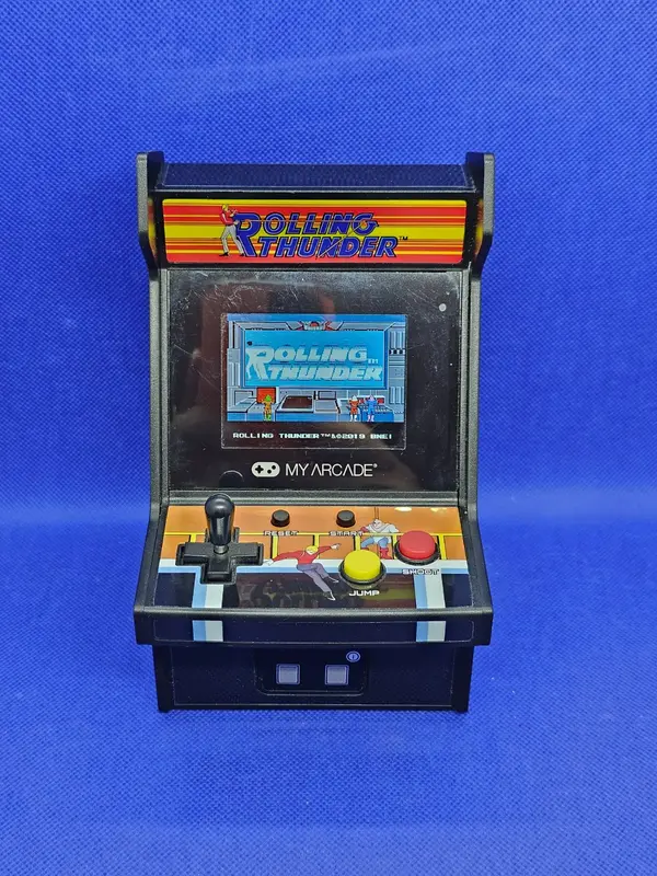 My Arcade Rolling Thunder Micro Player Bandai Namco DGUNL-3225 2019 17 cm
