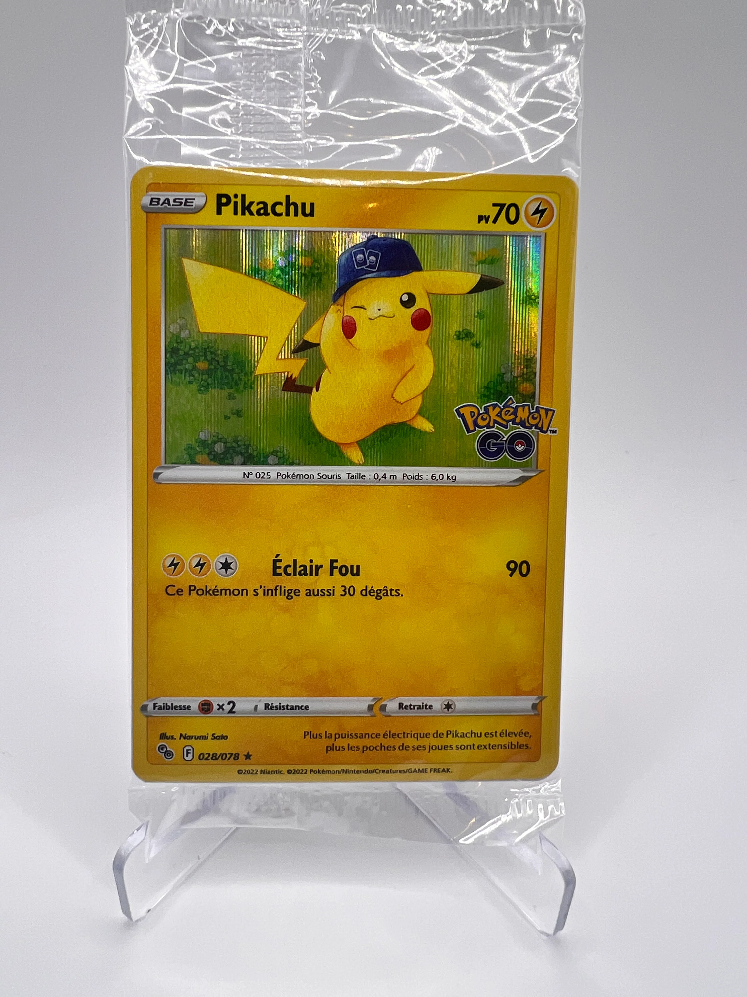 Pikachu 028/078 - Pokemon Go