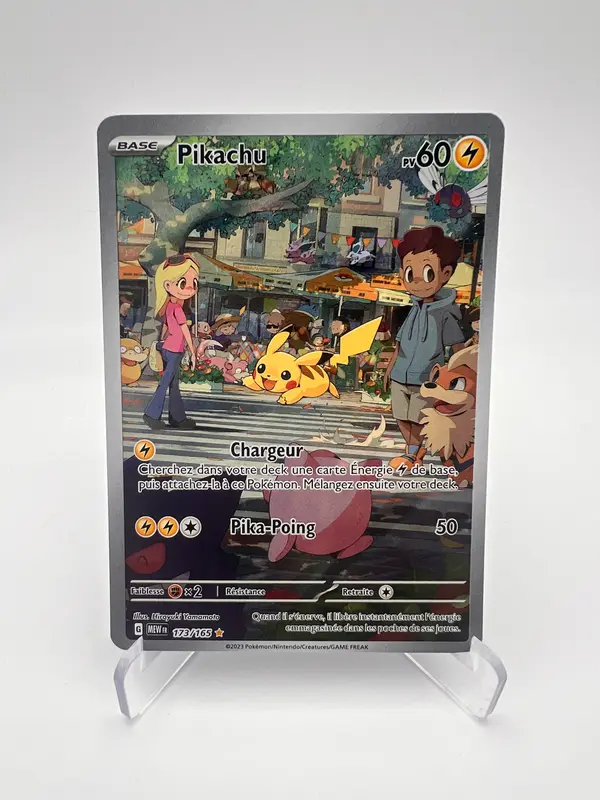 Pikachu 173/165 – Pokémon 151 – FR – Near Mint – Illustration Rare