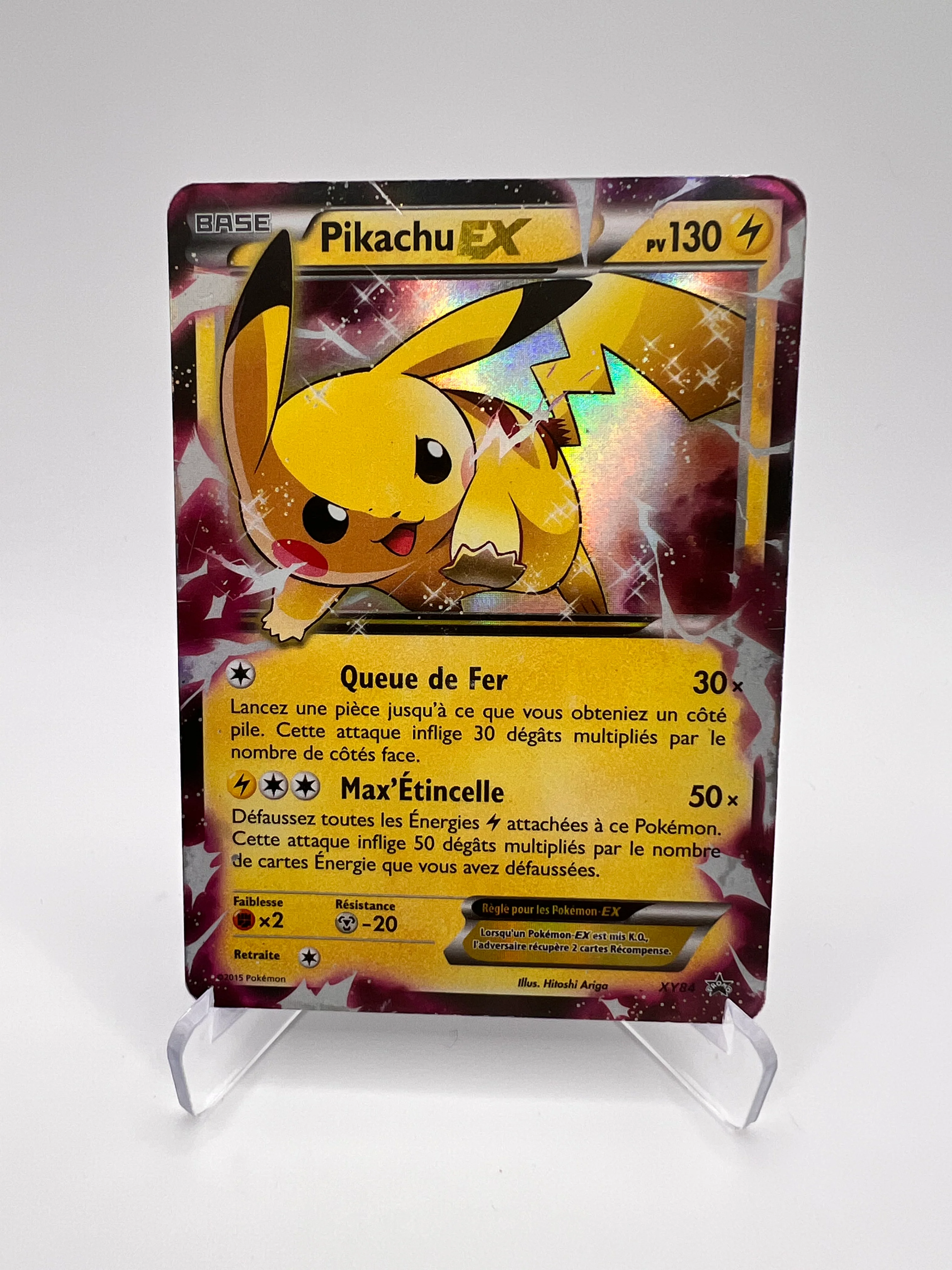 Pikachu Promos Promos Promos Promos Promos XY84 - Promos Black Star XY – Black Star – Carte Pokémon Promo