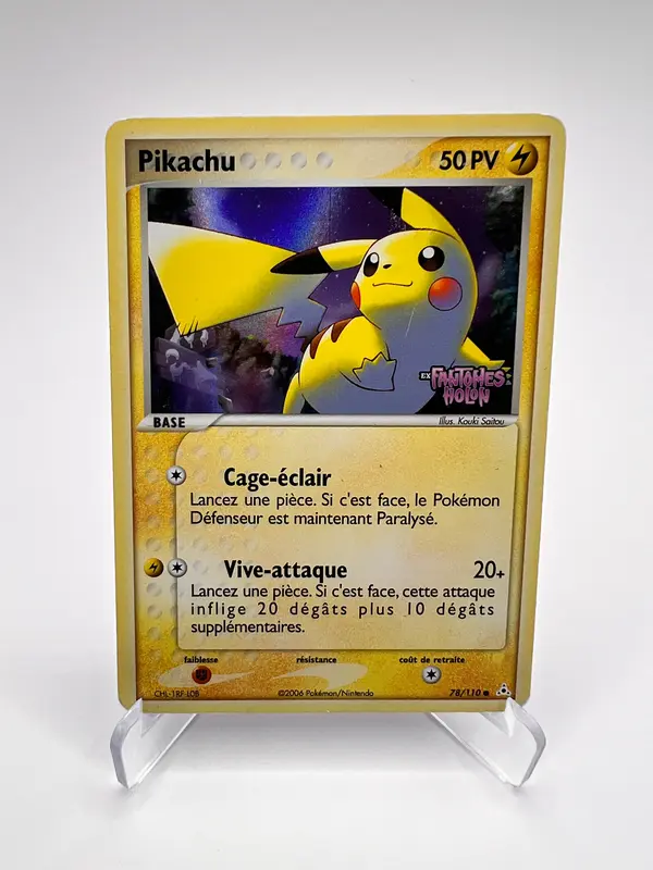 Pikachu Stamp ex Fantomes Holon 78/110