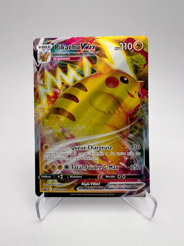 Pikachu VMAX SWSH286 - Black Star – Black Star – Carte Pokémon Promo