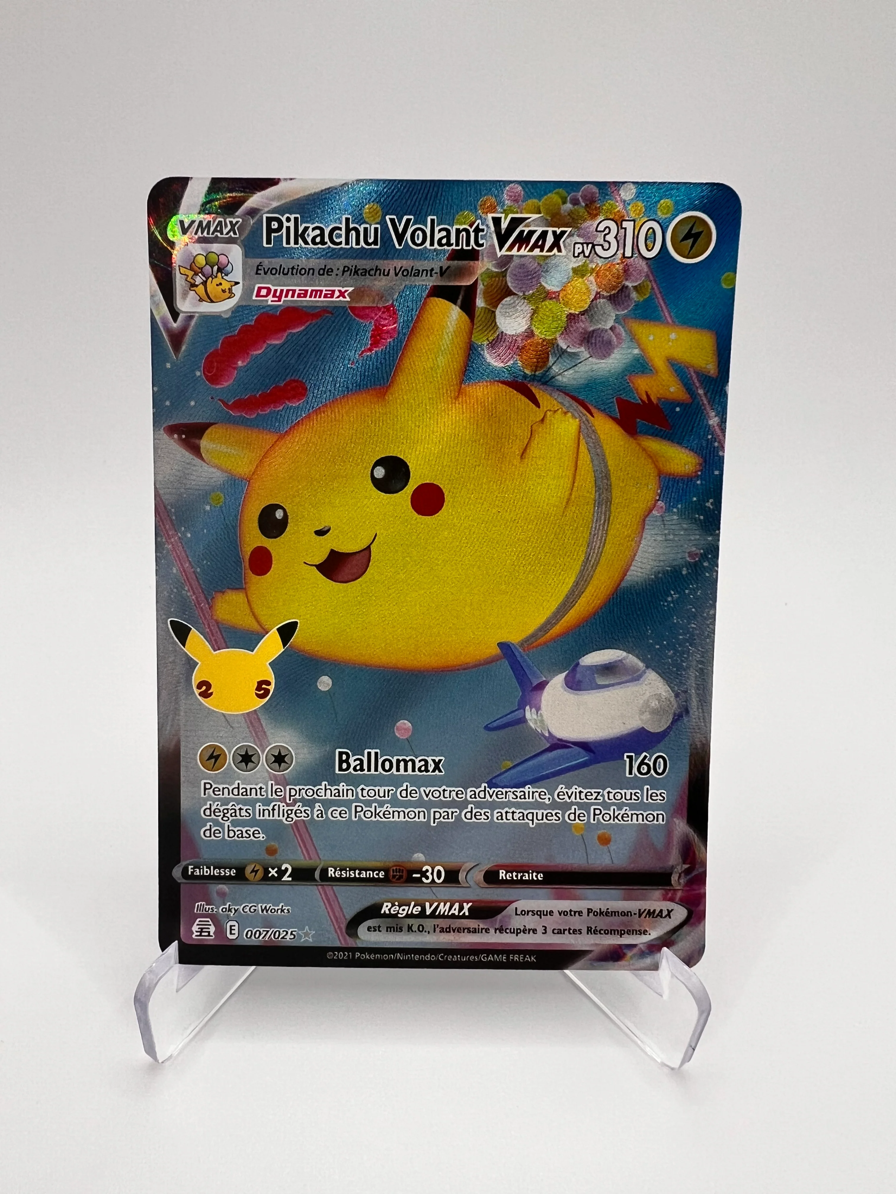 Pikachu Volant VMAX 007/025 - Celebrations