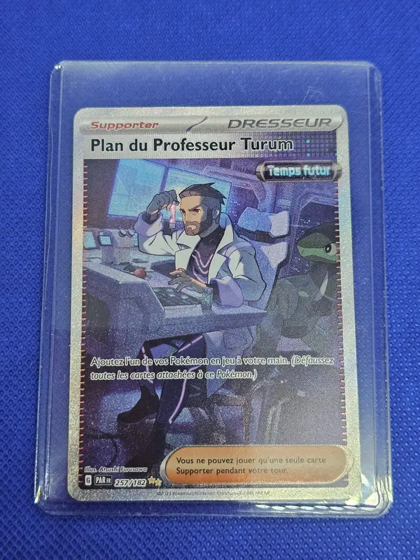 Plan du Professeur Turum 257/182 SIR Pokémon FR