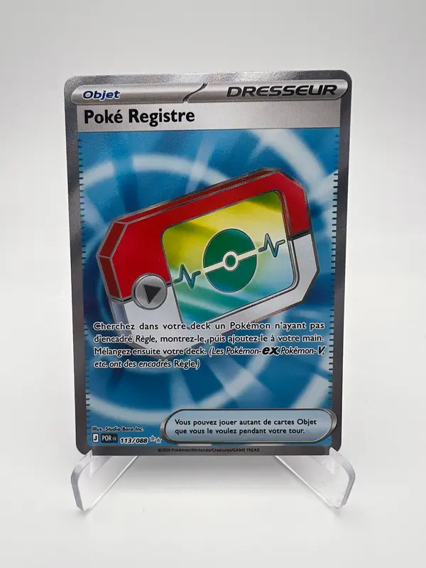 Poké Registre 113/088 – Équilibre Parfait – Hyper Rare – FR – NM