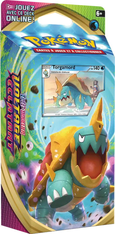 Pokémon - Deck Blister Rigide - Torgamord - Voltage Éclatant [EB04] - FR