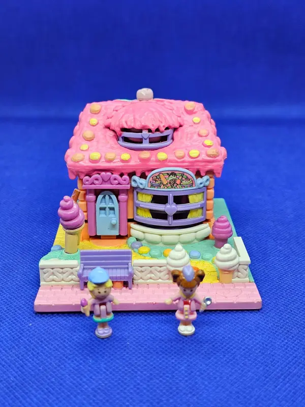 Polly Pocket Ice Cream Shop Bluebird 1995 Parfumé Complet