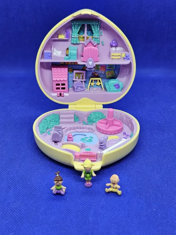 Polly Pocket Strollin’ Baby, Bluebird Toys, 1994, Complet
