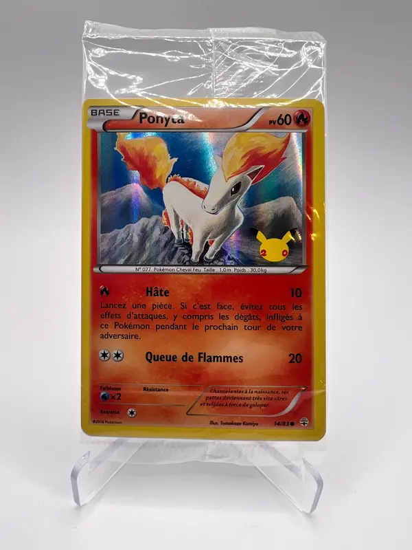 Ponyta 14/83 Stamp 20 ans
