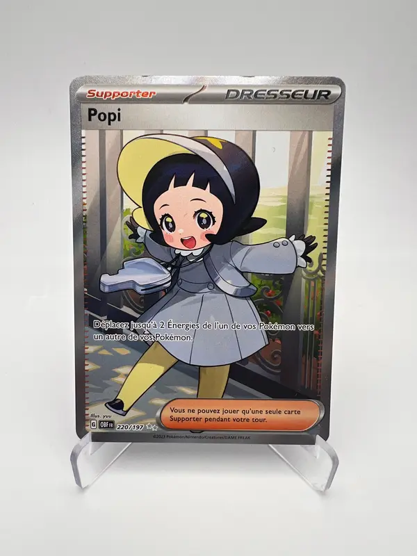 Popi 220/197 - Flammes Obsidiennes - FR - Special Illustration Rare