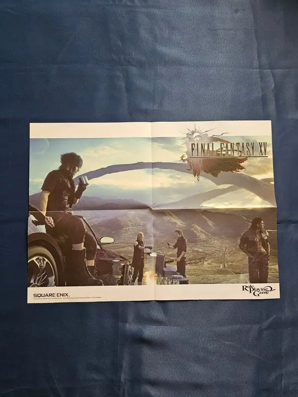 Poster Recto Verso Atelier Shallie Final Fantasy XV Gust Square Enix 40x55cm