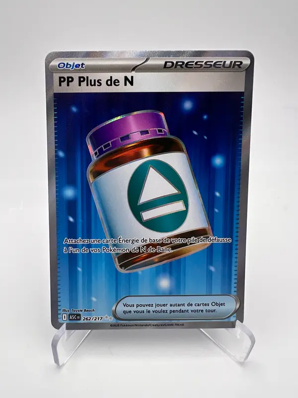 PP Plus de N 262/217 – Héros Transcendants – FR – Hyper Rare – Near Mint