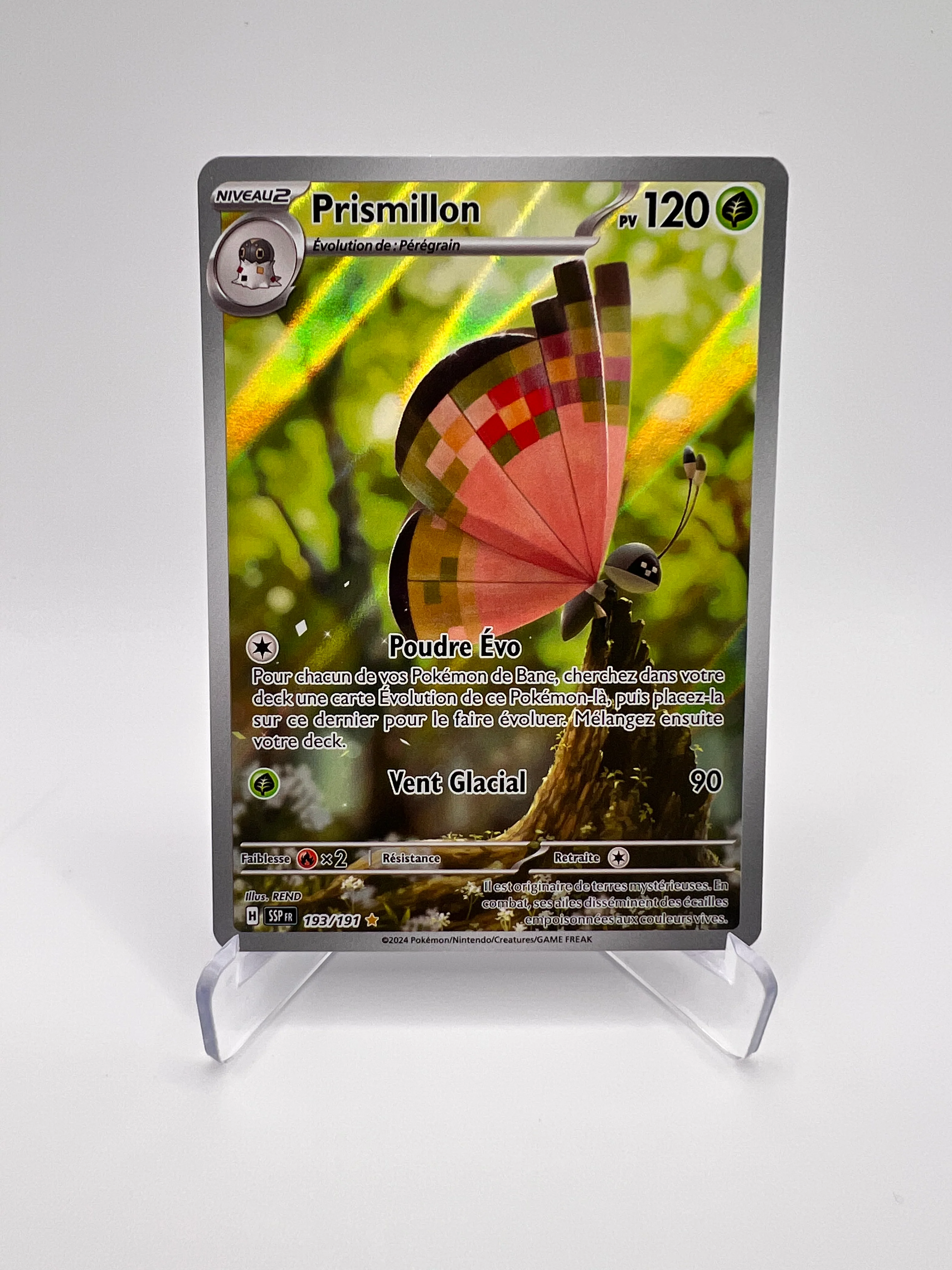 Prismillon 193/191 - Étincelles Déferlantes – Etincelles Deferlantes – Carte Pokémon Illustration Rare