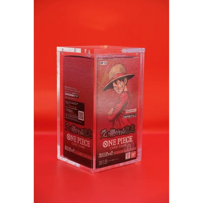 Protection Acrylique Display One Piece Card Game Japonais
