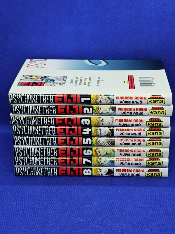 Psychometrer Eiji Tome 1 à 8 Manga Kana Dark VF Masashi Asaki Yûma Andô