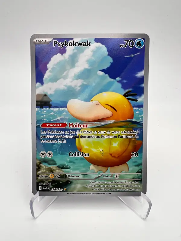 Psykokwak 226/217 – AR – Héros Transcendants – NM – Carte Pokémon