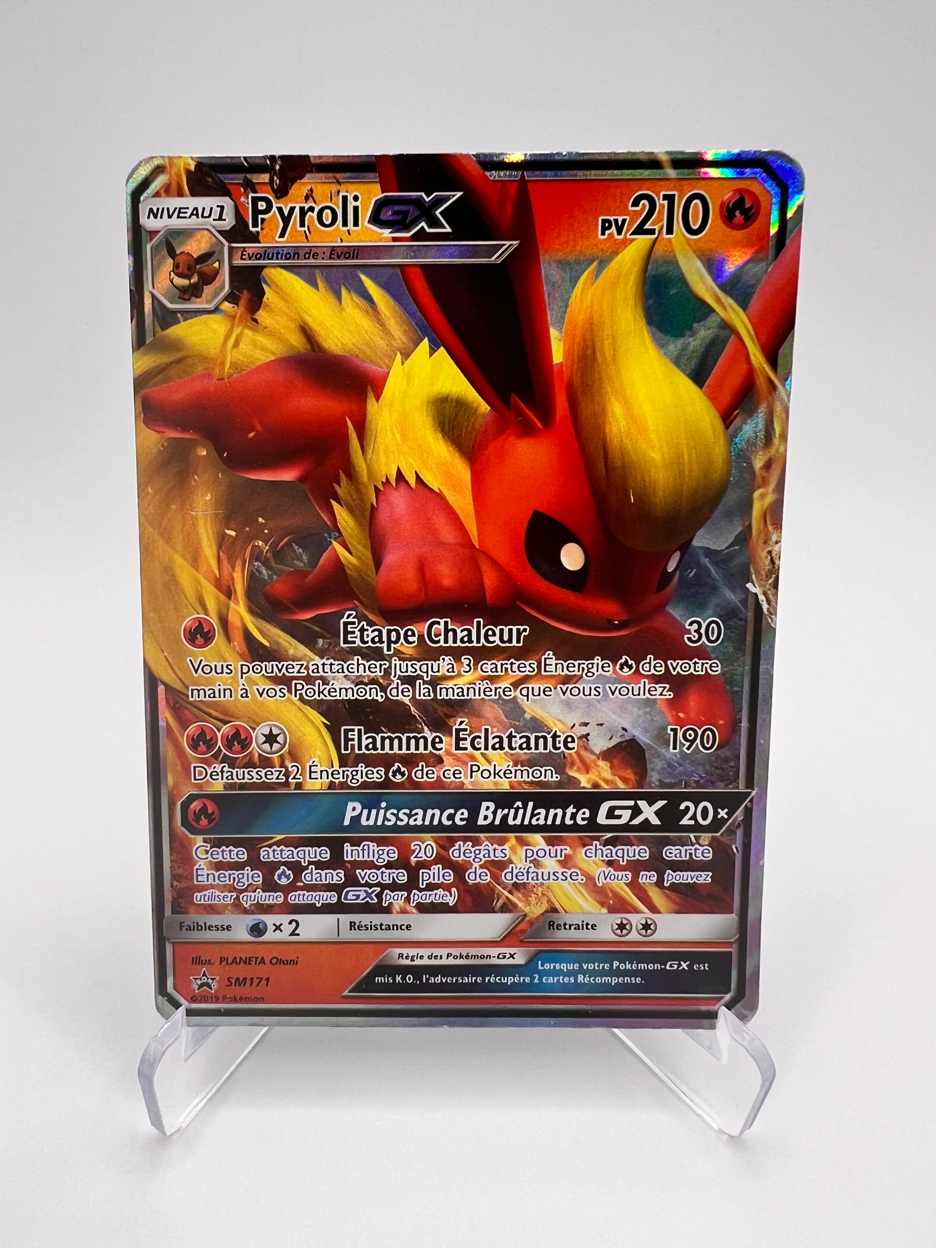 Pyroli GX SM171 - Promos Black Star Soleil Lune