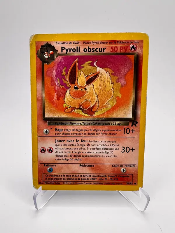 Pyroli Obscur 35/82 - Team Rocket
