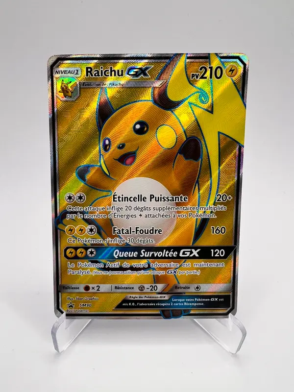 Raichu GX SM90 - Promos Black Star Soleil Lune