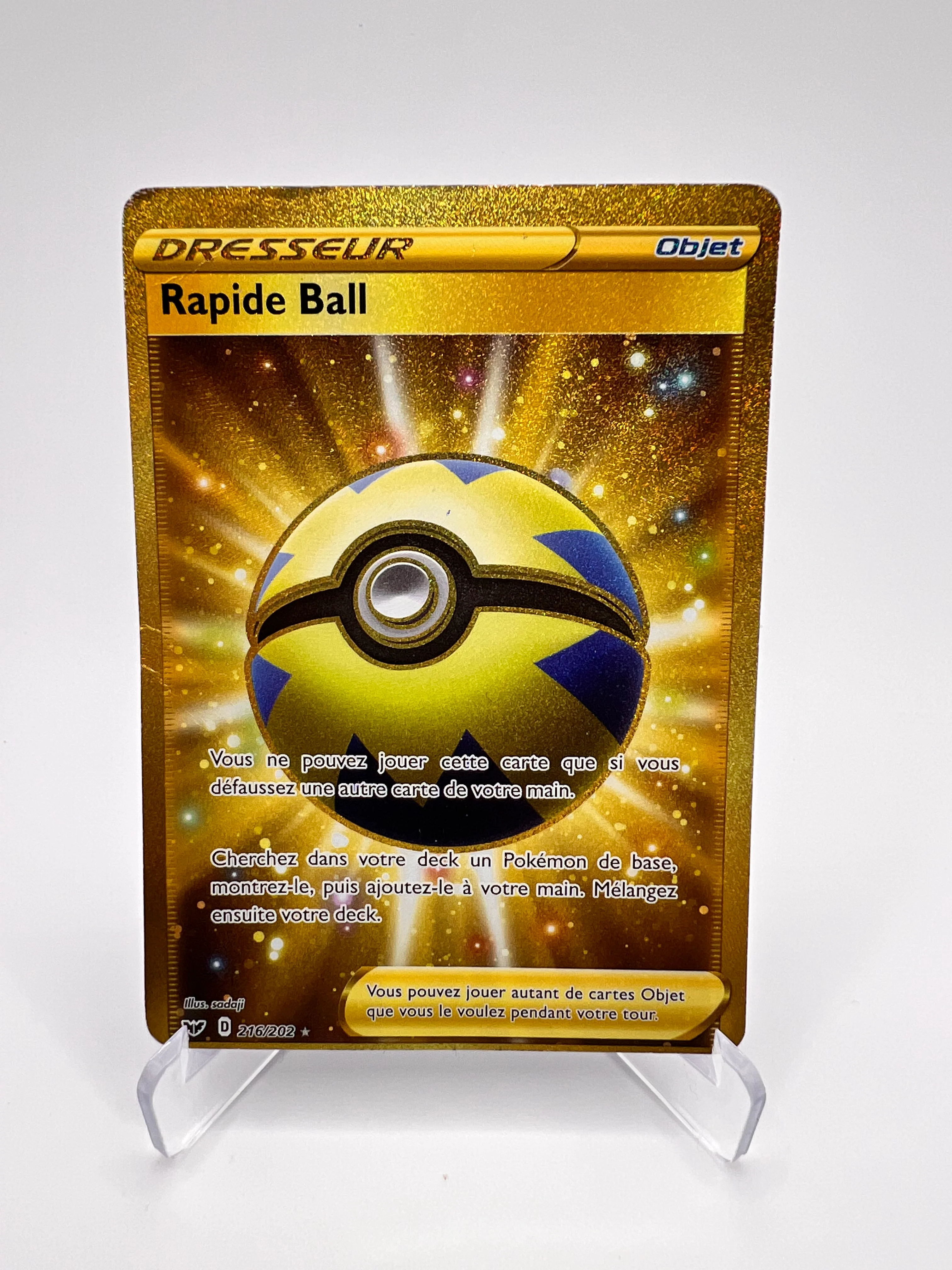 Rapide Ball 216/202 - Epee Et Bouclier