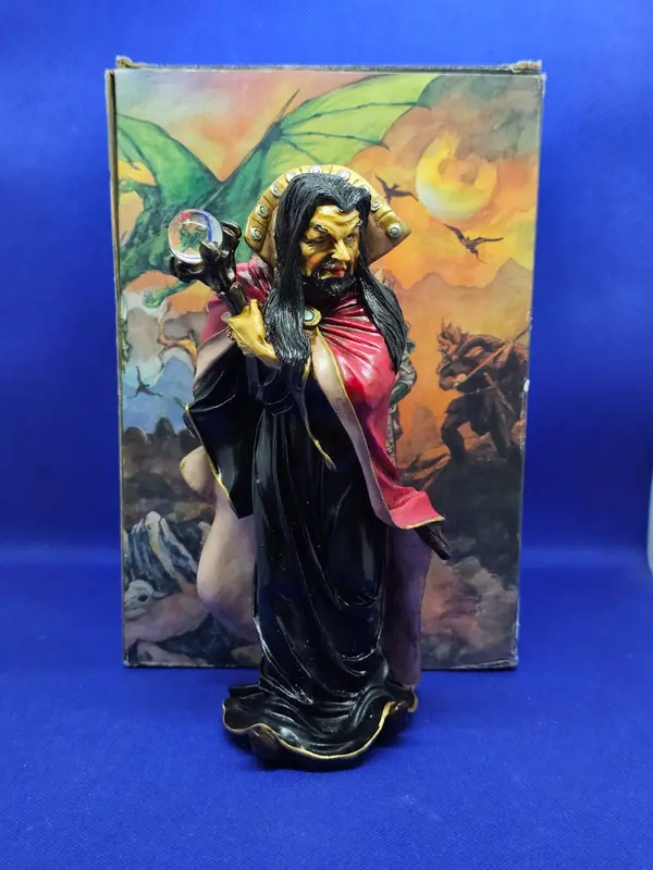 Raspoutine Myths Legends Statuette WU 1998 Peinte Main Avec Boîte 19 cm